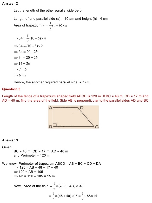 NCERT Solutions for Maths Class 8 Chapter 11 Exercise 11.2