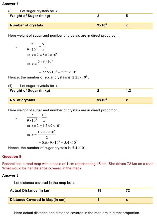 NCERT Solutions for Maths Class 8 Chapter 13 Exercise 13.1
