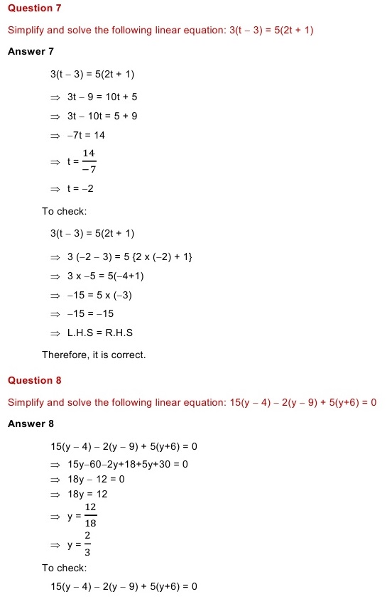 NCERT Solutions for Maths Class 8 Chapter 2 Exercise 2.5