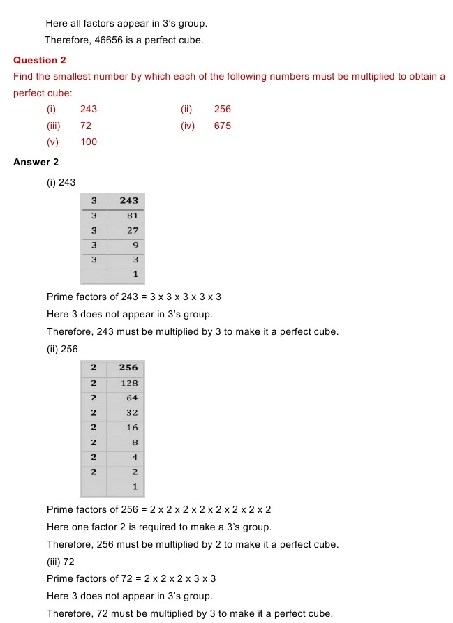 NCERT Solutions for Maths Class 8 Chapter 7 Exercise 7.1