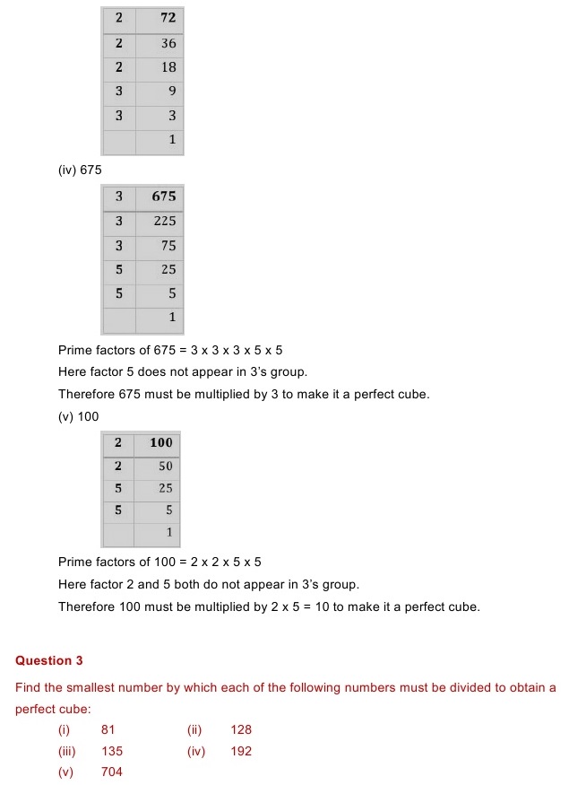 NCERT Solutions for Maths Class 8 Chapter 7