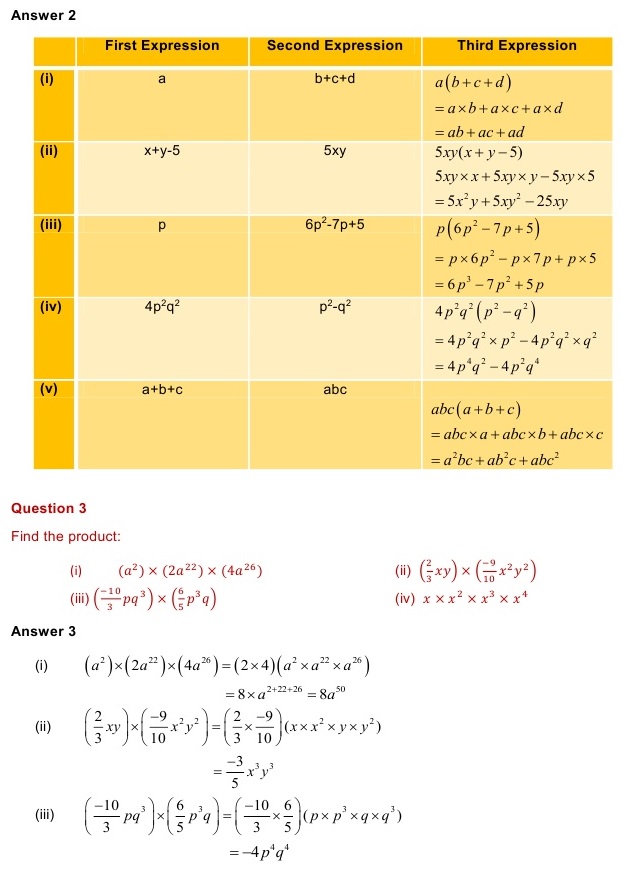 NCERT Solutions for Maths Class 8 Chapter 9 Exercise 9.3