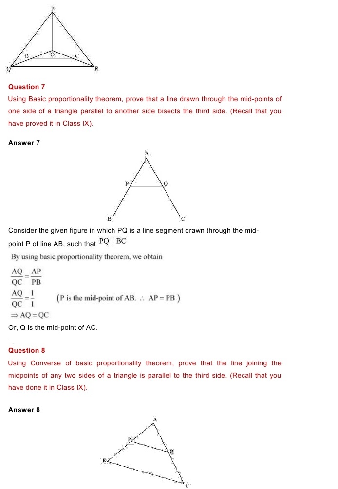 NCERT Solutions for Maths Class 10 Chapter 6 Exercise 6.2