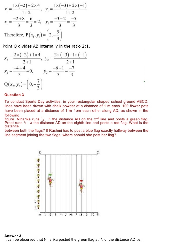 NCERT Solutions for Maths Class 10 Chapter 7
