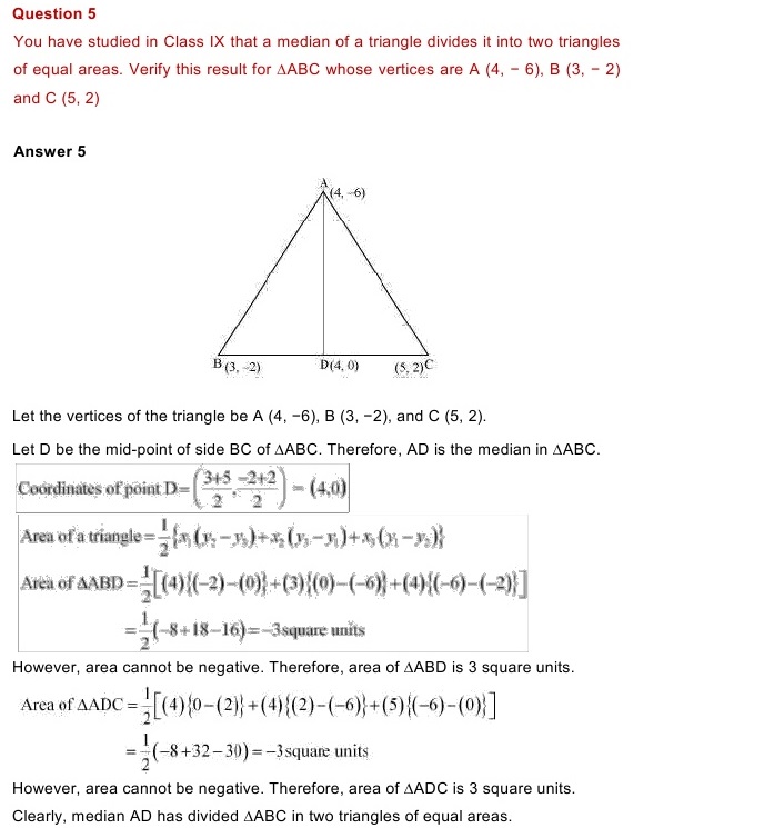 NCERT Solutions for Maths Class 10 Chapter 7 Exercise 7.2