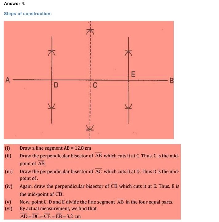 NCERT Solutions for Class 6 Mathematics Chapter 14: Practical Geometry ...