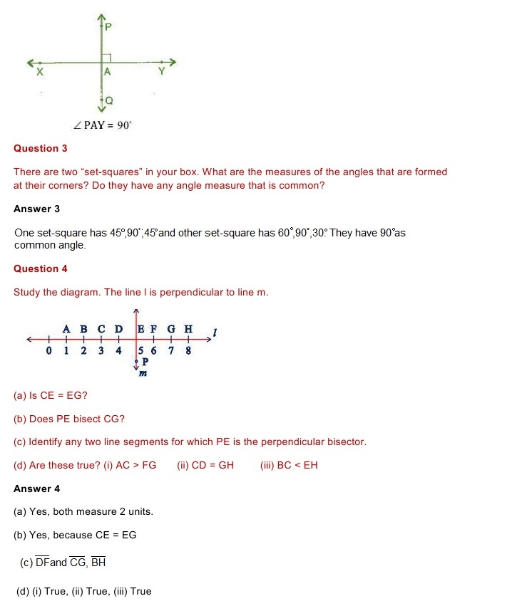 NCERT Solutions for Maths Class 6 Chapter 4 Exercise 