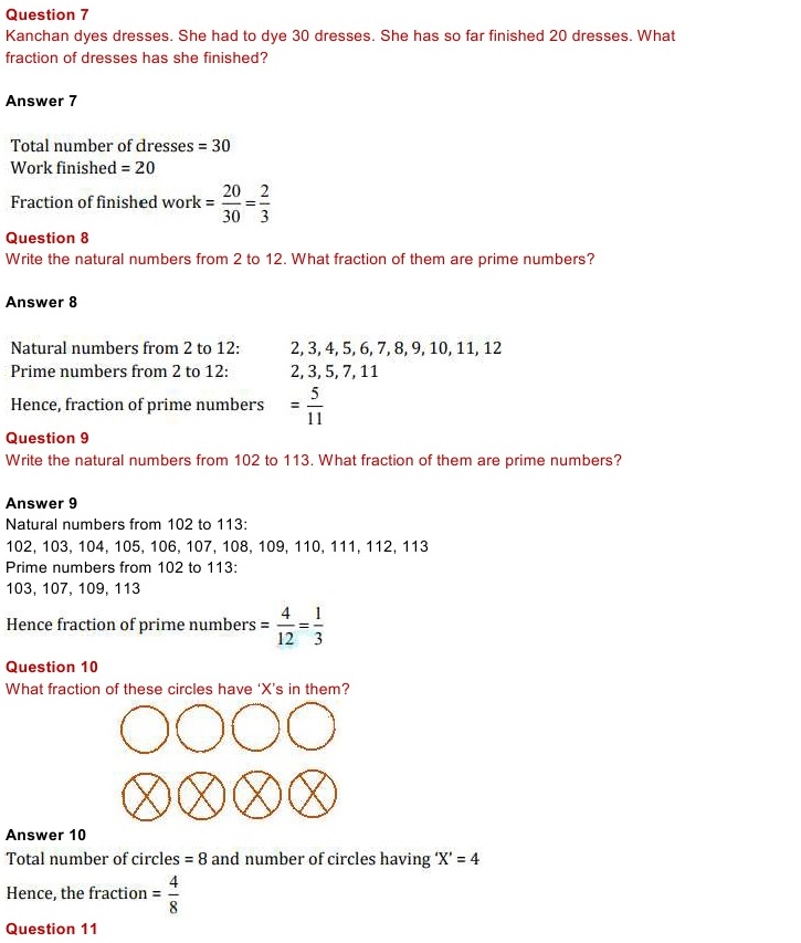 NCERT Solutions for Maths Class Chapter 