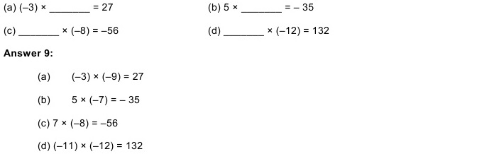 NCERT Solutions for Maths Class 7 Chapter 1 Exercise 1.3