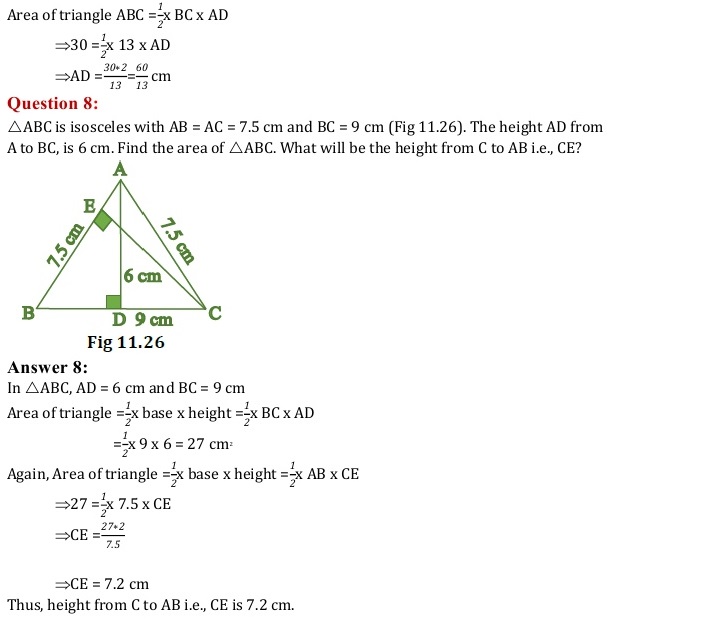 NCERT Solutions for Maths Class 7 Chapter 11 Exercise 11.2