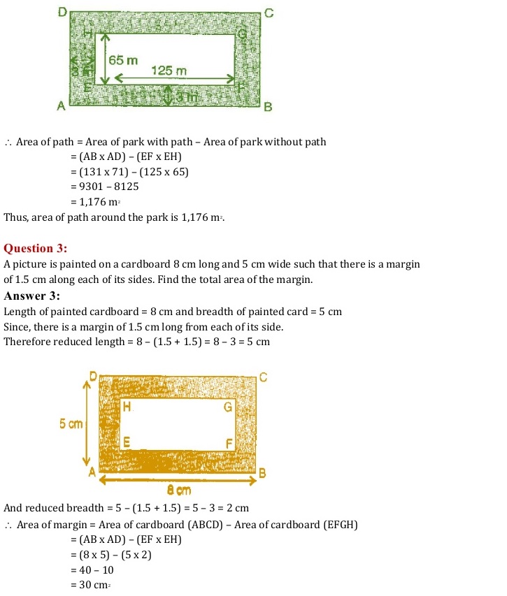 NCERT Solutions for Maths Class 7 Chapter 11 Exercise 11.4