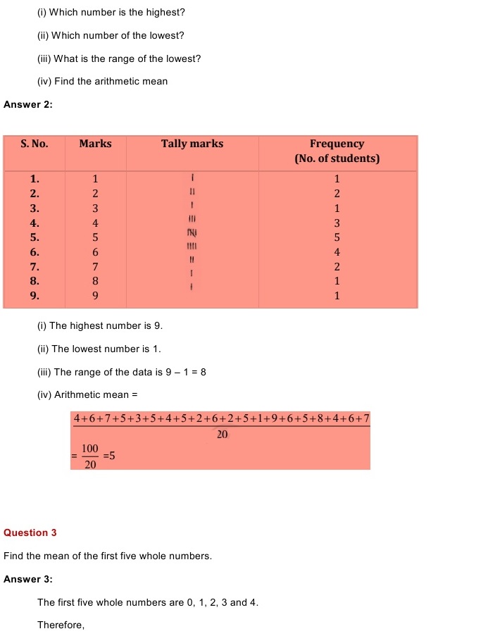 NCERT Solutions for Maths Class 7 Chapter 3 Exercise 3.1