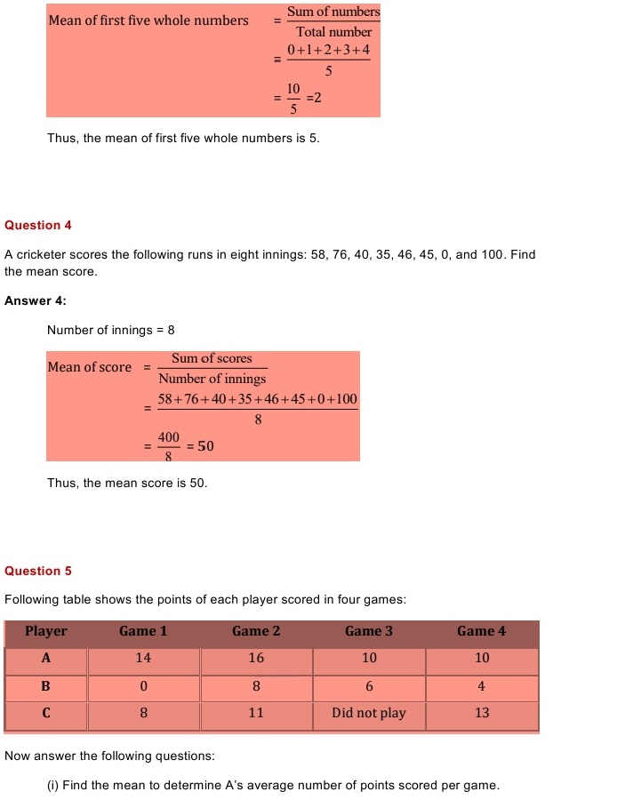 NCERT Solutions for Maths Class 7 Chapter 3 Exercise 3.1