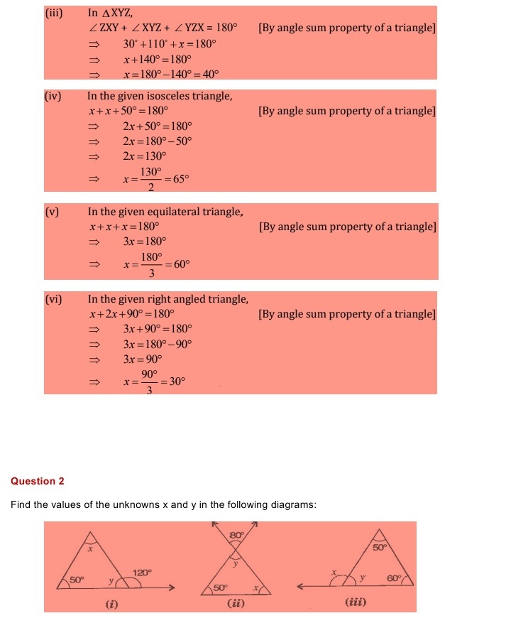 NCERT Solutions for Maths Class 7 Chapter 6 Exercise 6.3